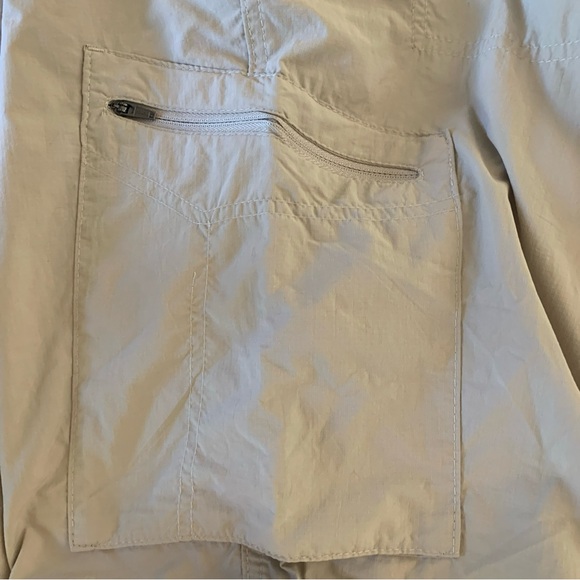 Columbia Men's Silver Ridge Utility Convertible Hike Pant Size 40 x 34 Tan Khaki - Picture 9 of 13